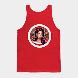 Lana Del Rey - Christmas Tank Top